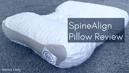 SpineAlign Pillow Review (2023) - Mattress Clarity